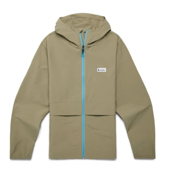 Cotopaxi Men's Viento Windbreaker Travel Jacket |  Stone Gray, Blue Accents | XL - Picture 1 of 12